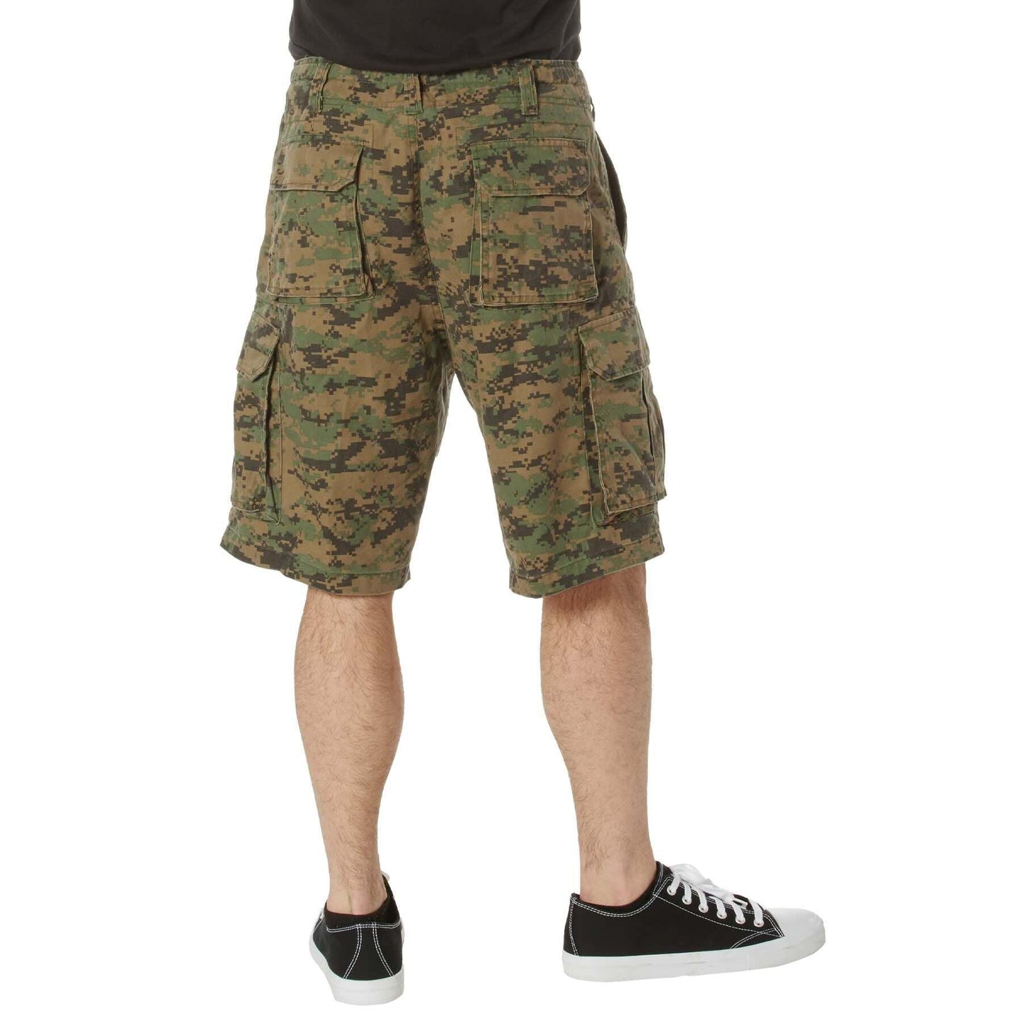 Rothco Vintage Camo Paratrooper Cargo Shorts