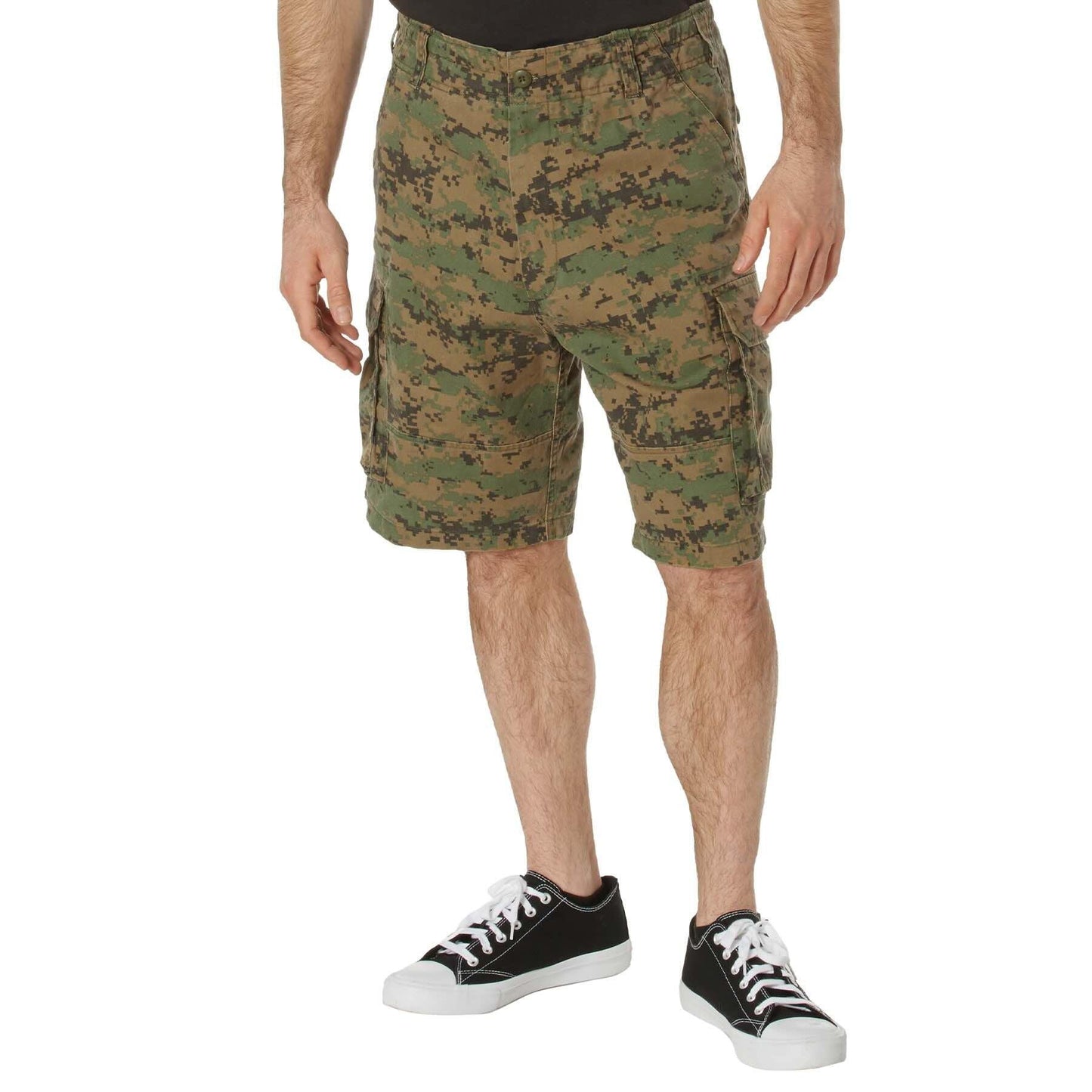 Rothco Vintage Camo Paratrooper Cargo Shorts