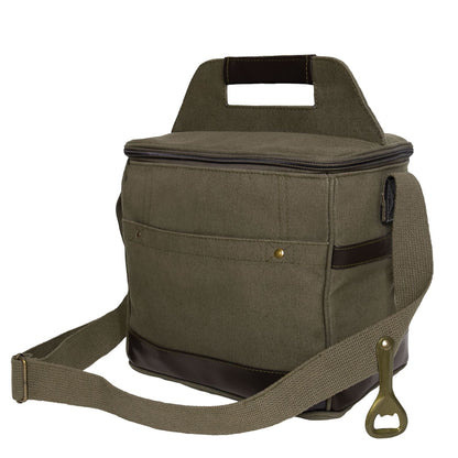 Coolers & Drinkware - Rothco Canvas Insulated Cooler Bag