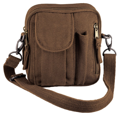 Rothco Excursion Organizer Shoulder Bag | Compact Travel Crossbody Bag