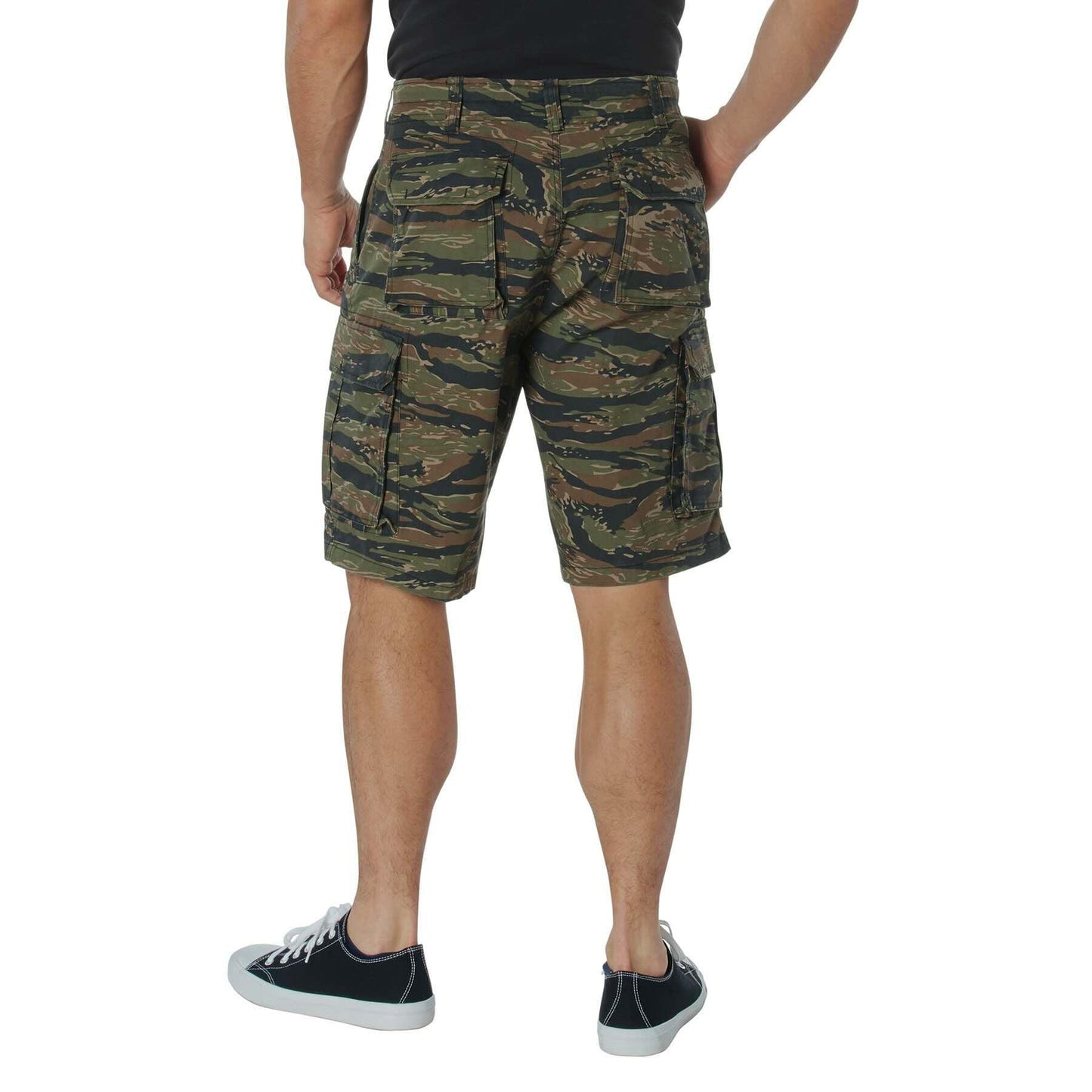 Rothco Vintage Camo Paratrooper Cargo Shorts