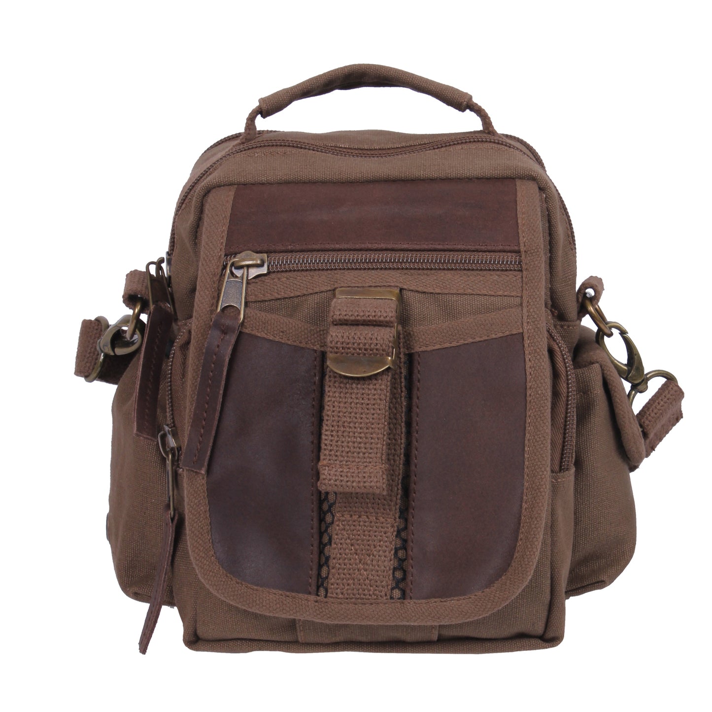 Rothco Vintage Canvas & Leather Travel Shoulder Bag