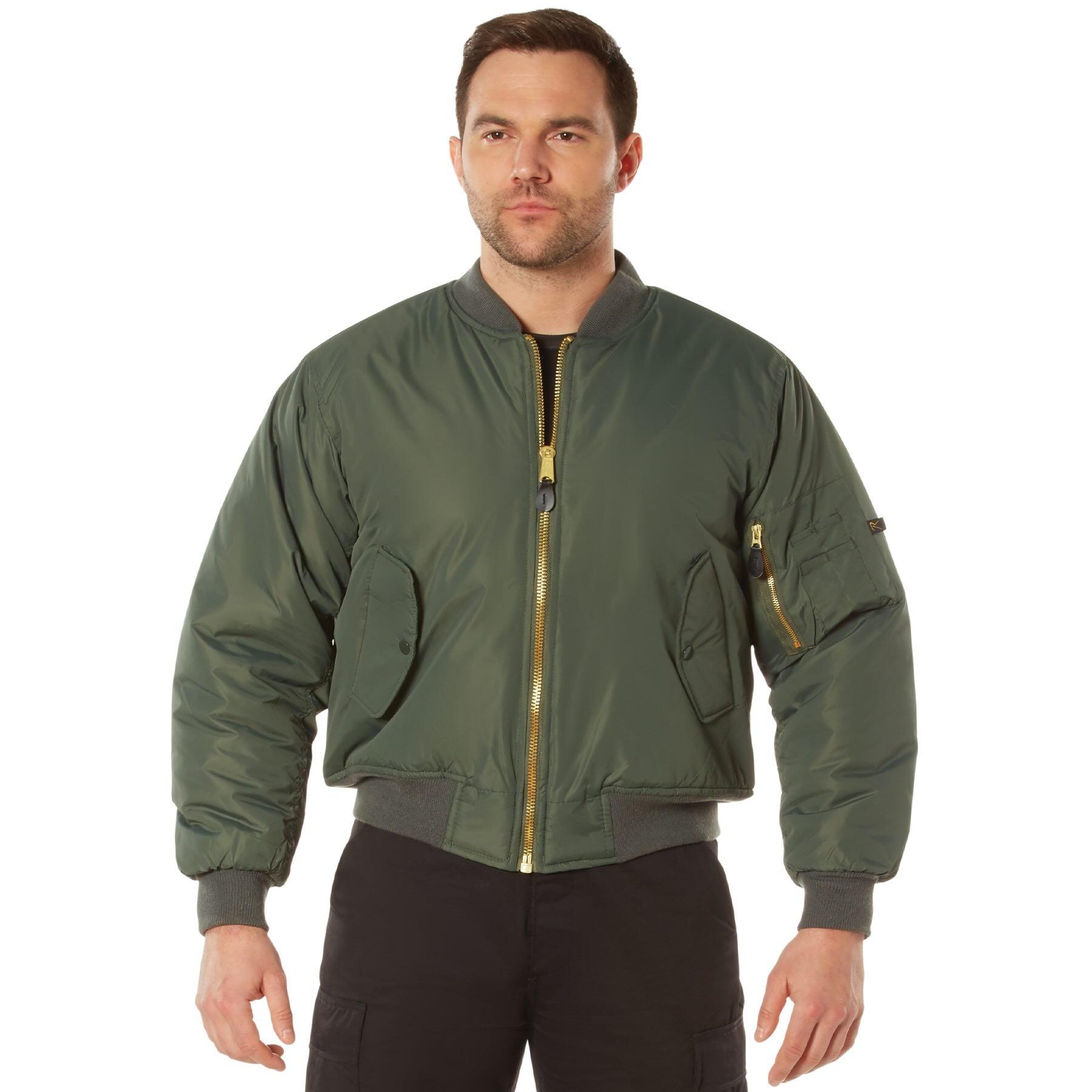 Rothco Enhanced Nylon MA-1 Flight Jacket | Tac Essentials