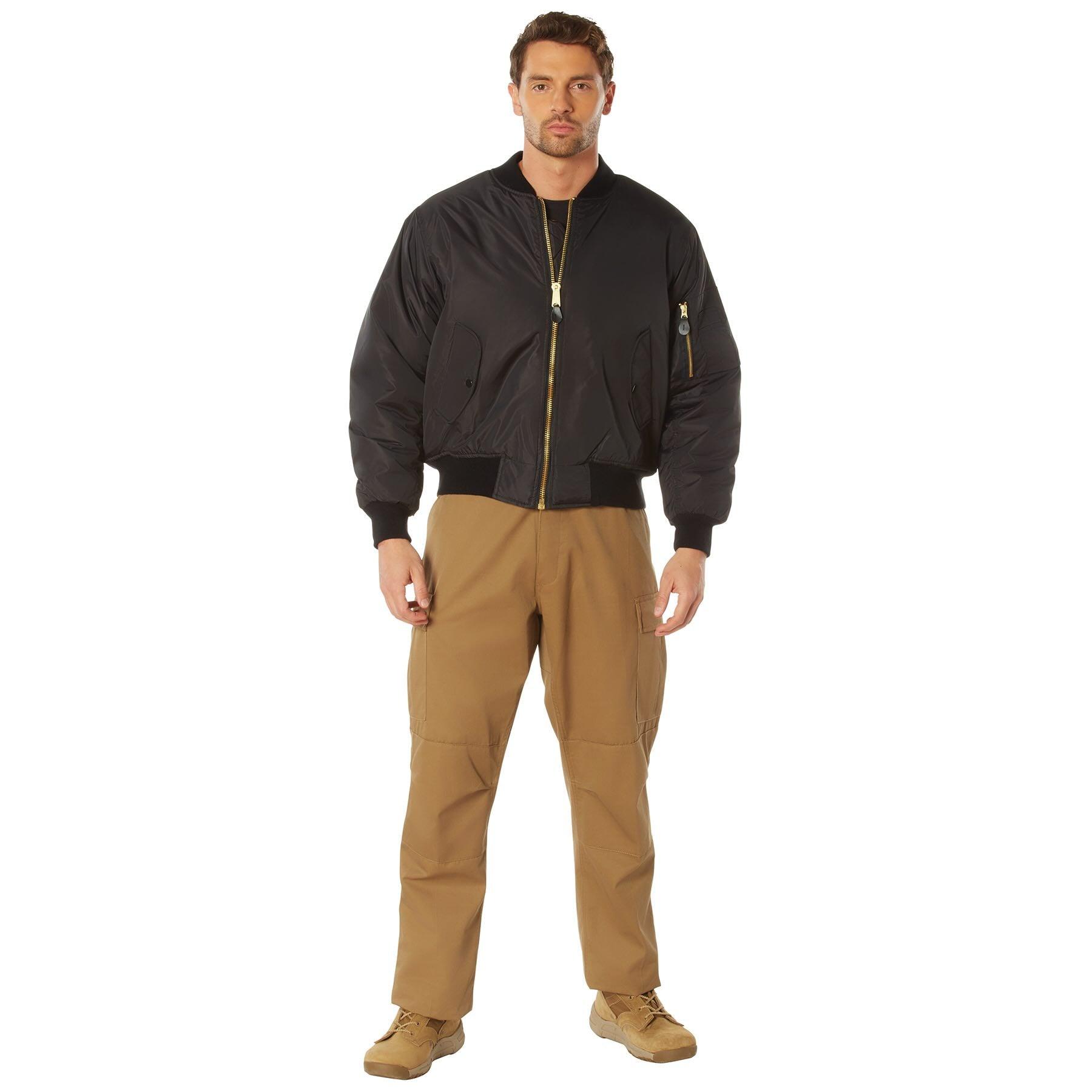 Rothco Enhanced Nylon MA-1 Flight Jacket | Tac Essentials