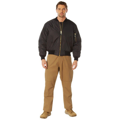 Rothco Enhanced Nylon MA-1 Flight Jacket | Tac Essentials