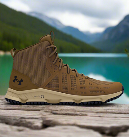 Under Armour Micro G Strikefast Mid Tactical Shoes | Coyote Brown