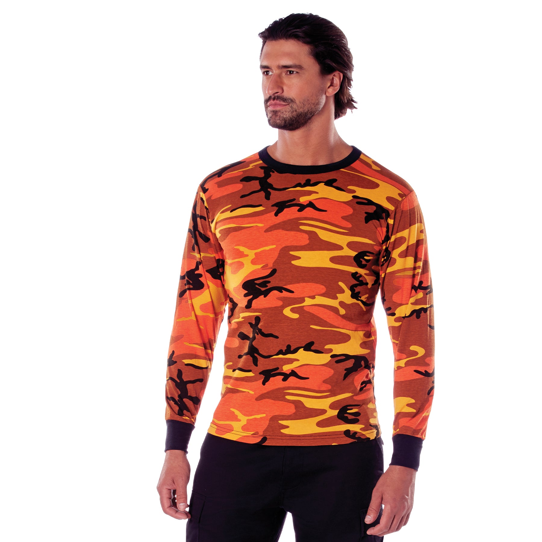 Rothco Long Sleeve Color Camo T-Shirt | Outdoor and Tactical Use