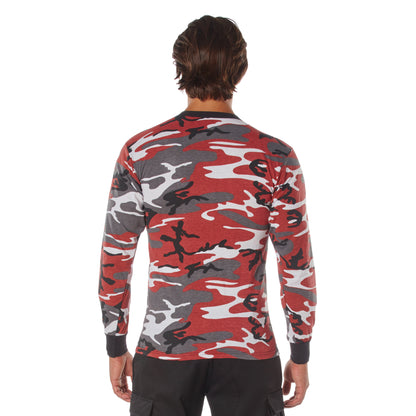 Rothco Long Sleeve Color Camo T-Shirt | Outdoor and Tactical Use