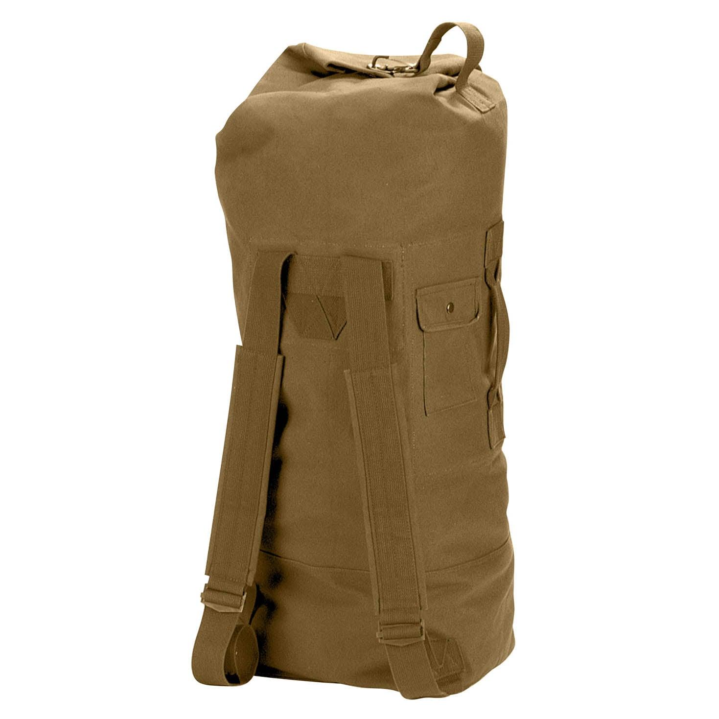 Rothco G.I. Style Canvas Double Strap Duffle Bag | Tac Essentials