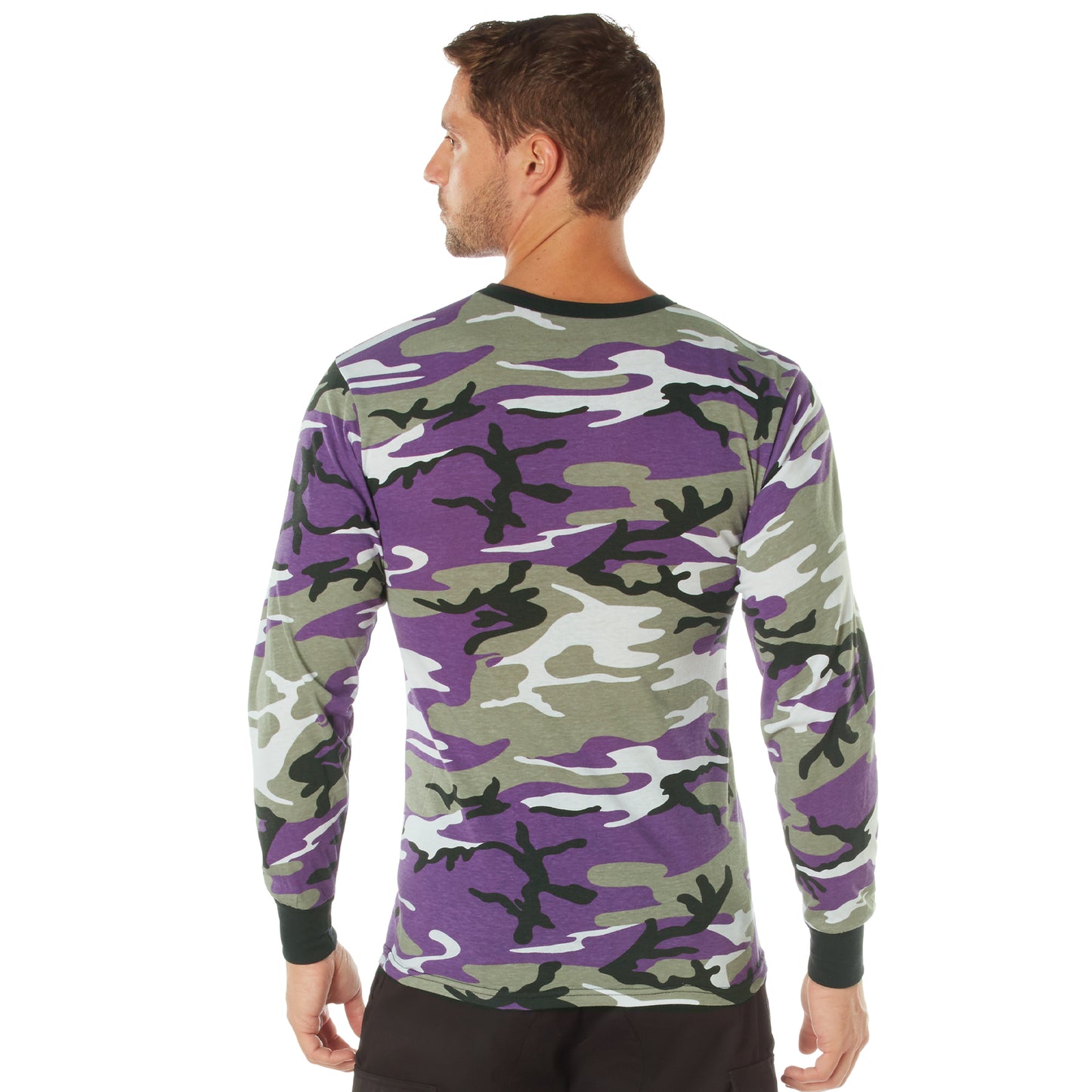 Rothco Long Sleeve Color Camo T-Shirt | Outdoor and Tactical Use