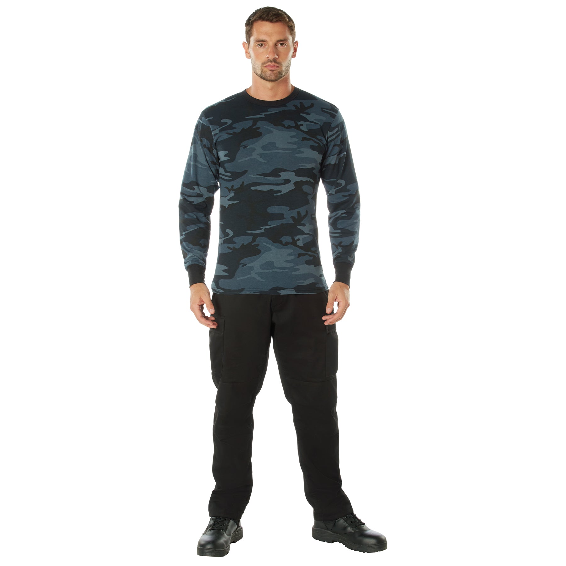 Rothco Long Sleeve Color Camo T-Shirt | Outdoor and Tactical Use