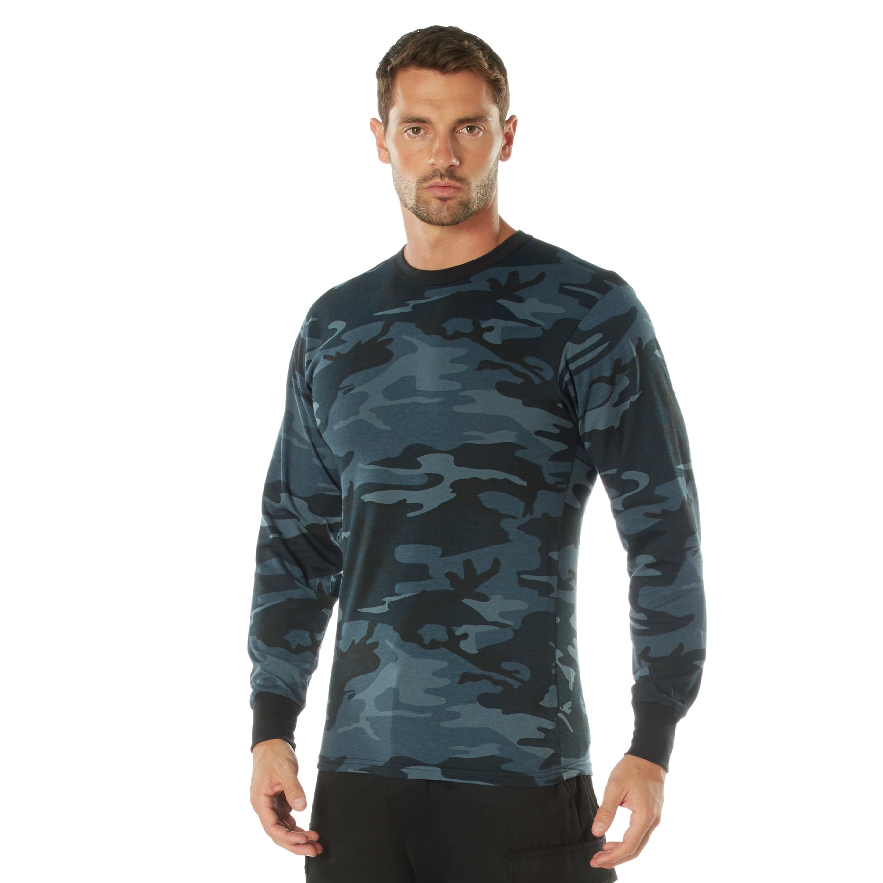 Rothco Long Sleeve Color Camo T-Shirt | Outdoor and Tactical Use