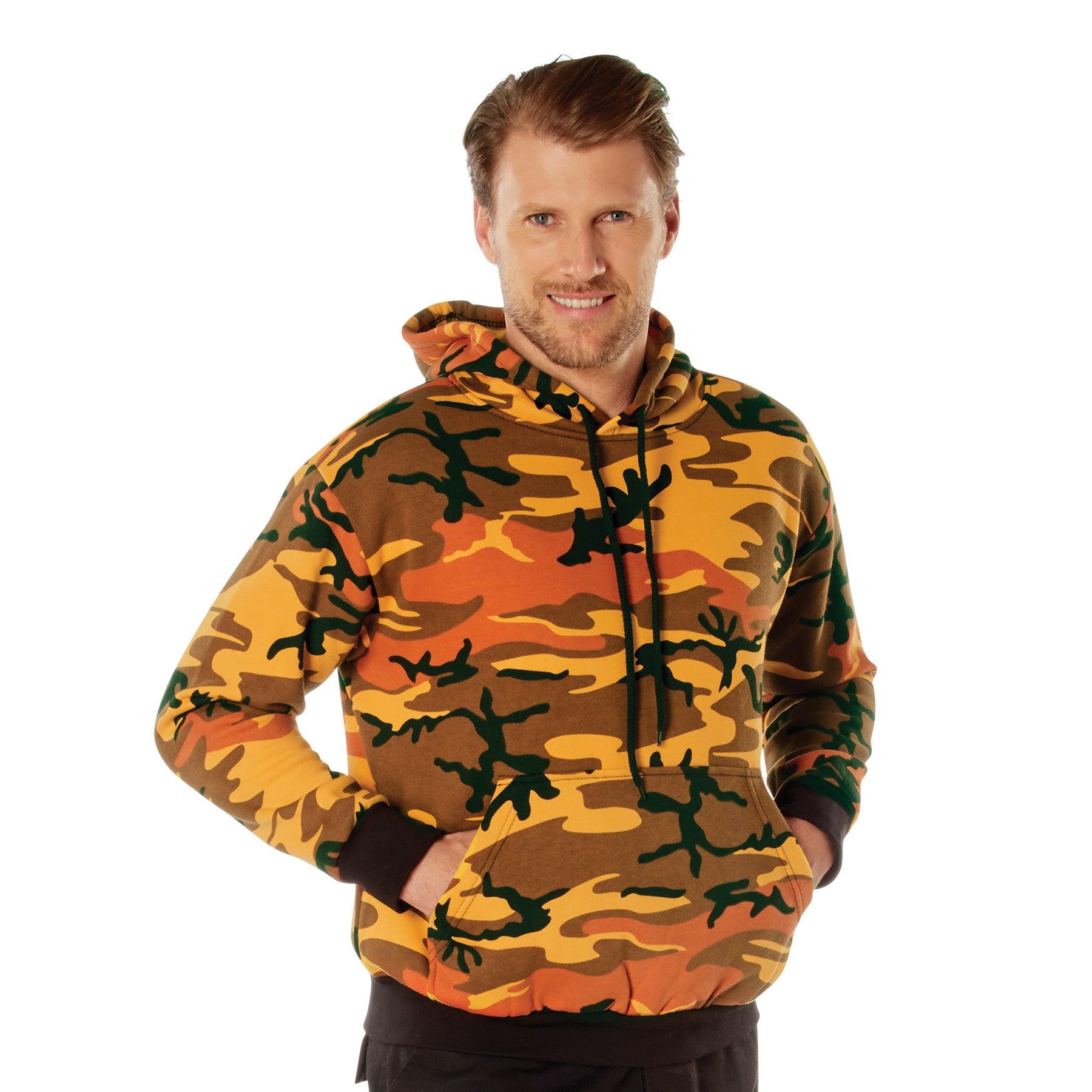 Rothco Camo Pullover Hooded Sweatshirt | Tac Essentials