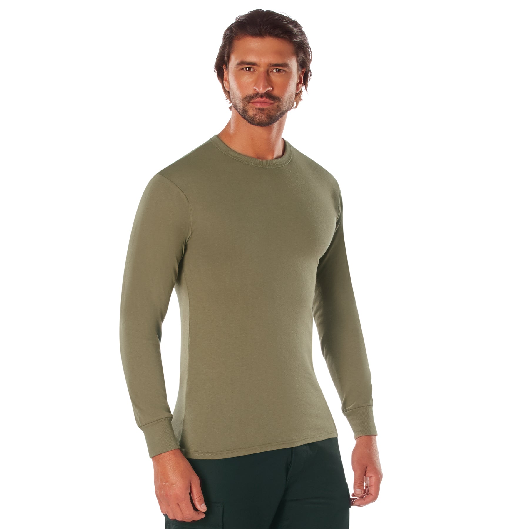 Rothco Long Sleeve Solid T-Shirt | Comfortable, Durable & Customizable