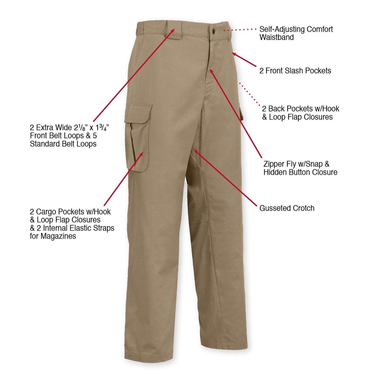 Rothco Tactical 10-8 Lightweight Field Pants | Tac Essentials