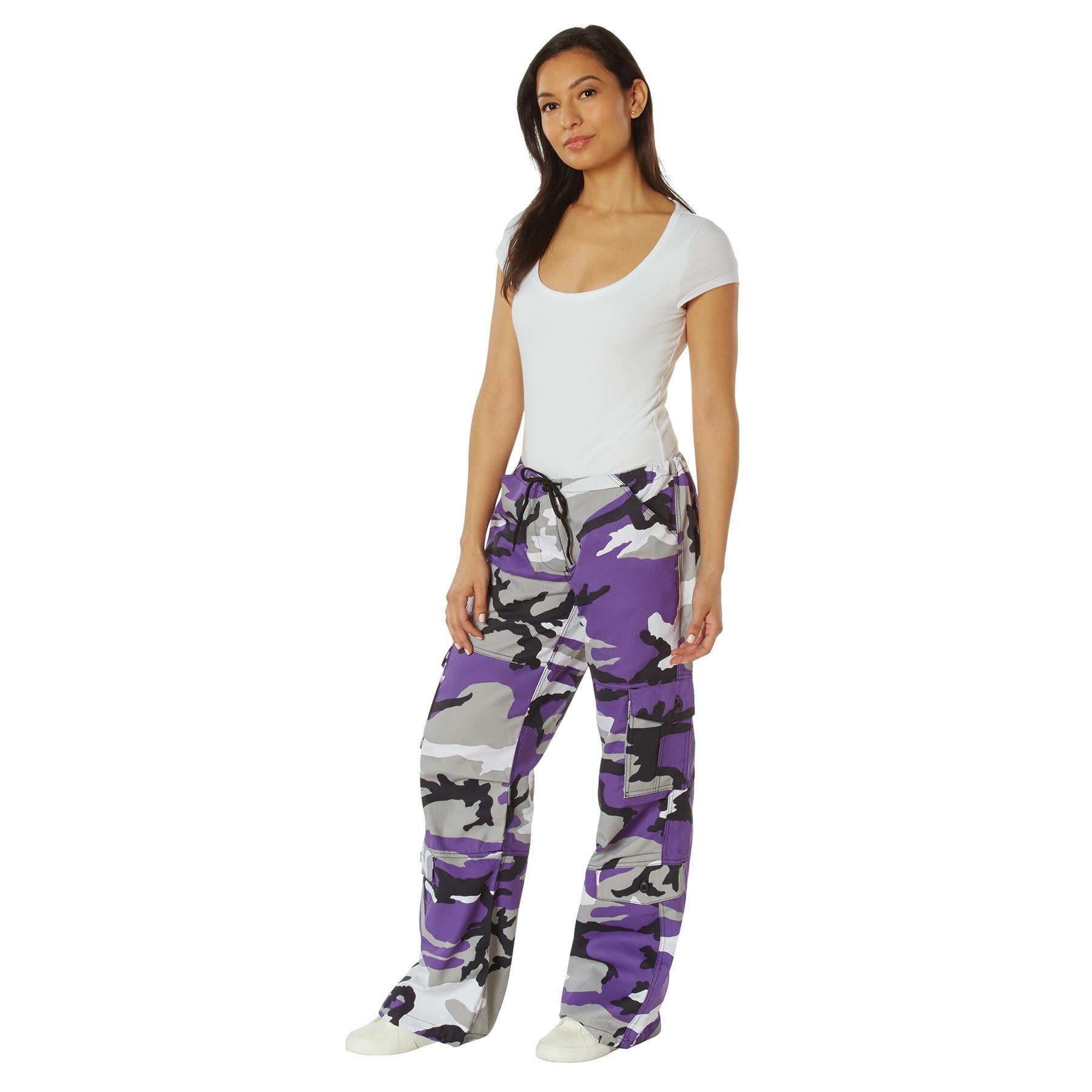 Rothco Womens Paratrooper Colored Camo Fatigues | Tac Essentials