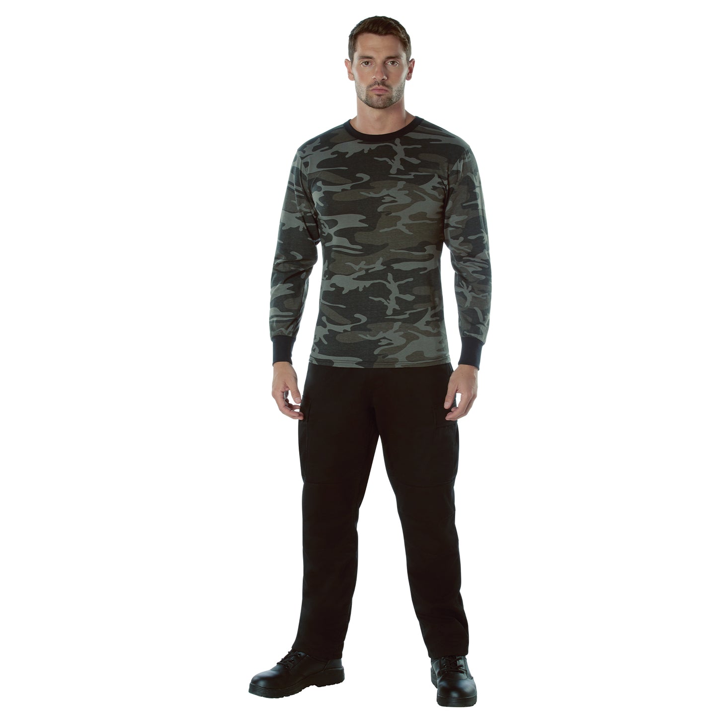 Rothco Long Sleeve Color Camo T-Shirt | Outdoor and Tactical Use