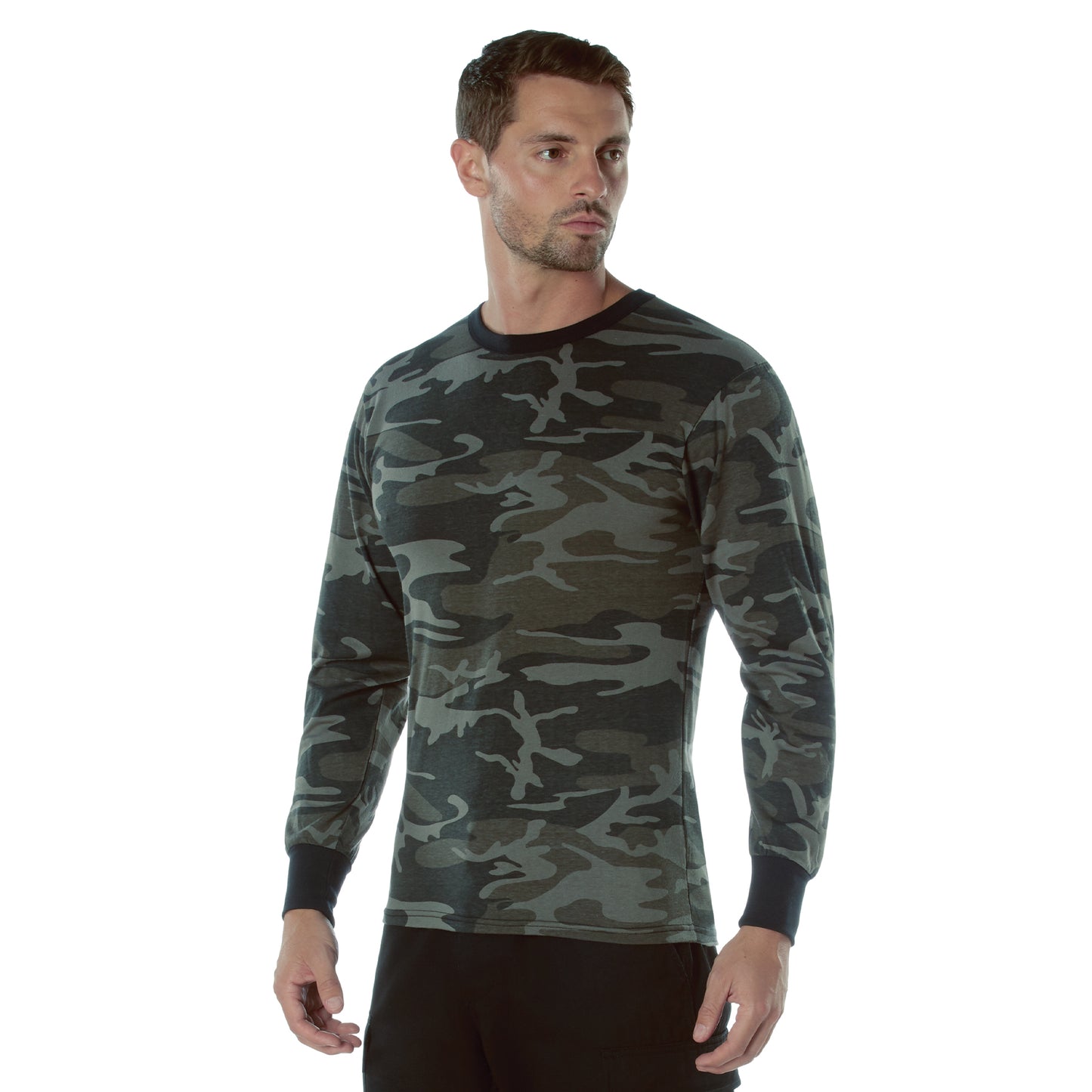 Rothco Long Sleeve Color Camo T-Shirt | Outdoor and Tactical Use