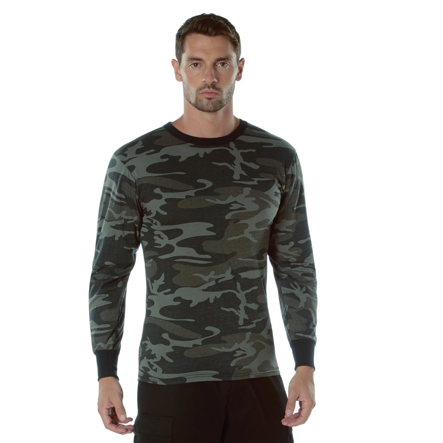 Rothco Long Sleeve Color Camo T-Shirt | Outdoor and Tactical Use