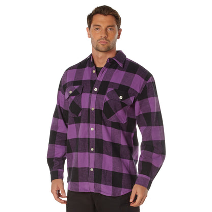 Rothco Extra Heavyweight Buffalo Plaid Flannel Shirt | Tac Essentials