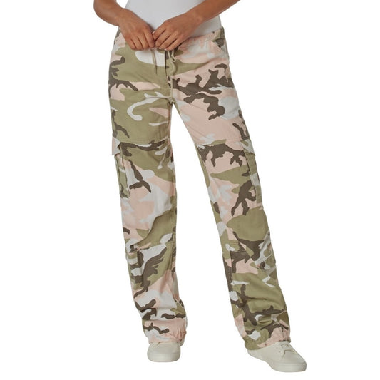 Rothco Women's Camo Vintage Paratrooper Fatigue Pants