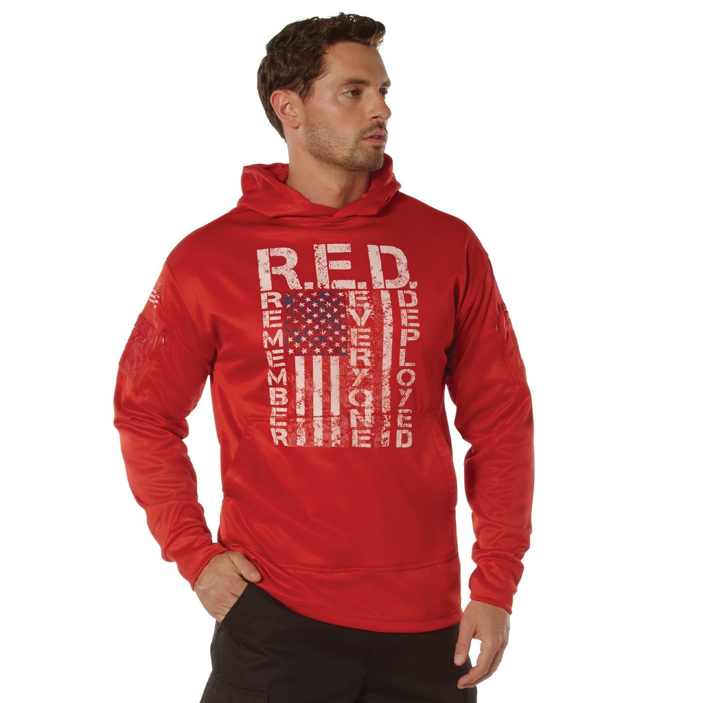 Rothco Concealed Carry R.E.D. (Remember Everyone Deployed) Hoodie