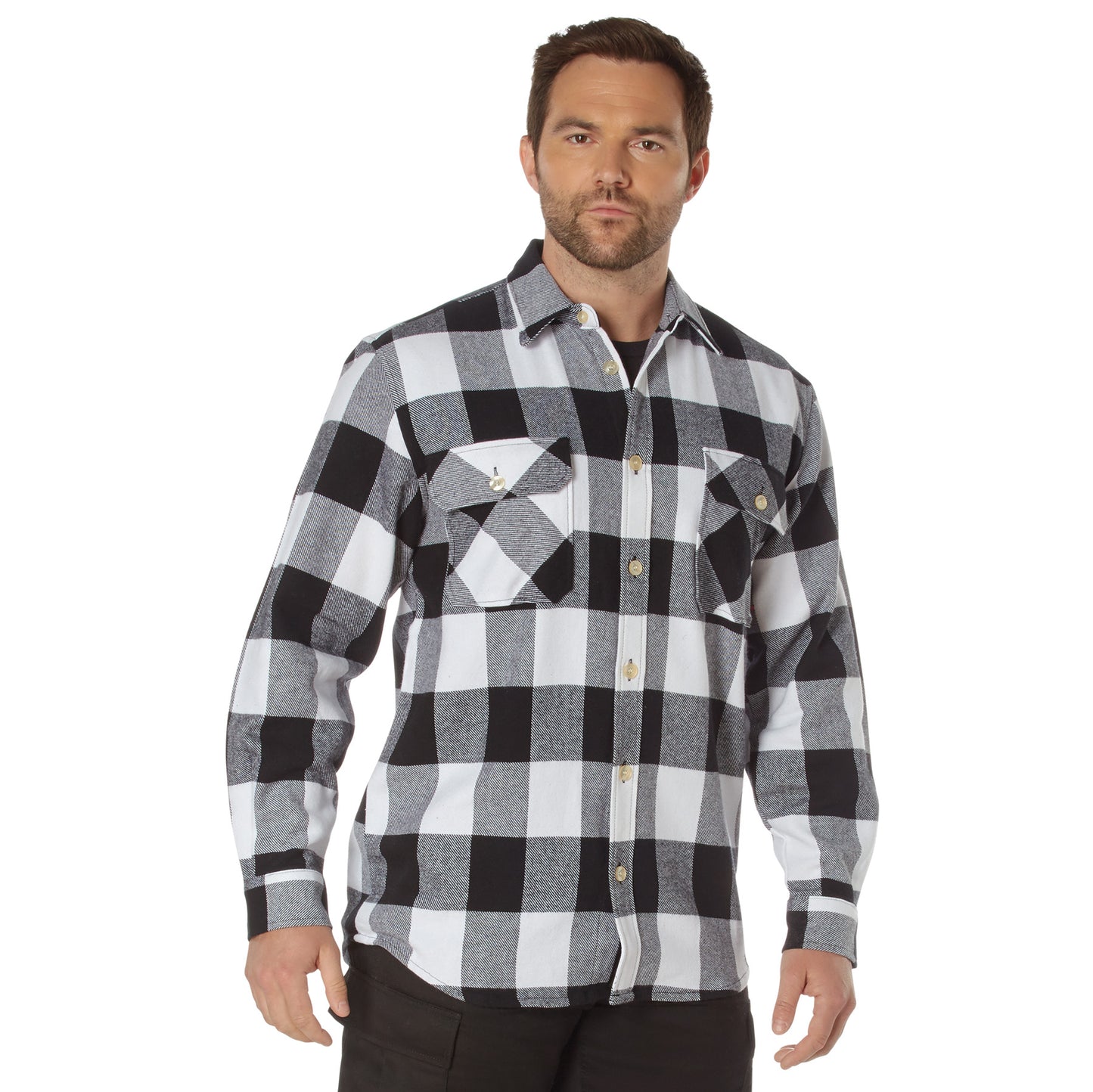 Rothco Extra Heavyweight Buffalo Plaid Flannel Shirt | Tac Essentials