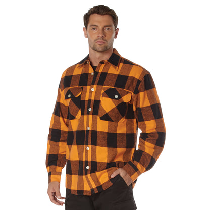 Rothco Extra Heavyweight Buffalo Plaid Flannel Shirt | Tac Essentials