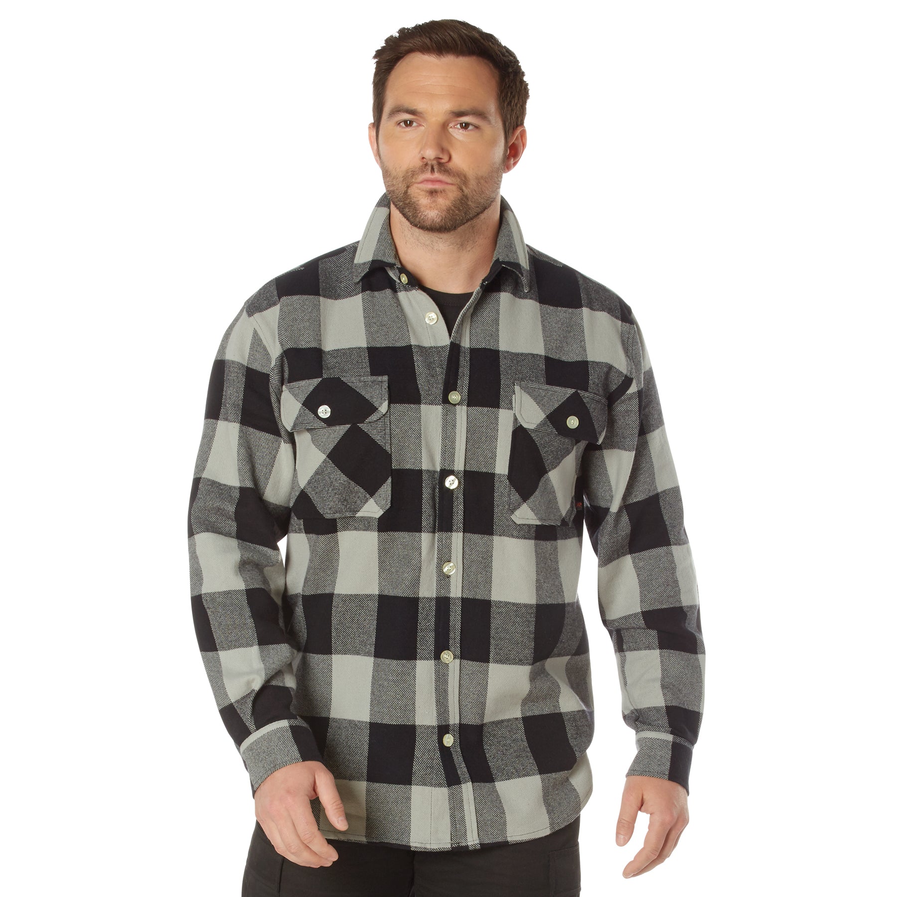 Rothco Extra Heavyweight Buffalo Plaid Flannel Shirt | Tac Essentials