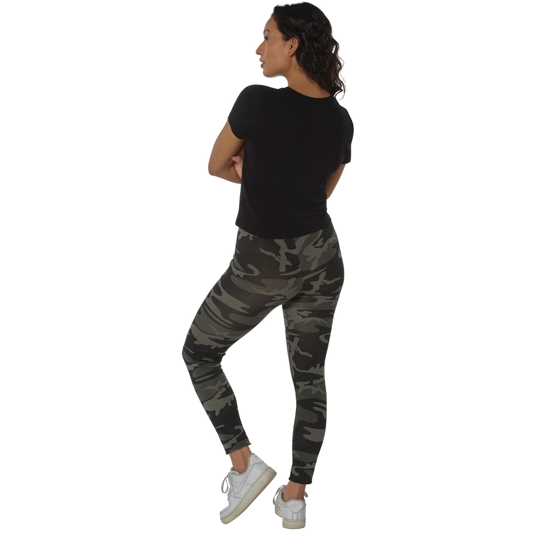 Rothco Womens Workout Performance Camo Leggings With Pockets | Tac Essentials