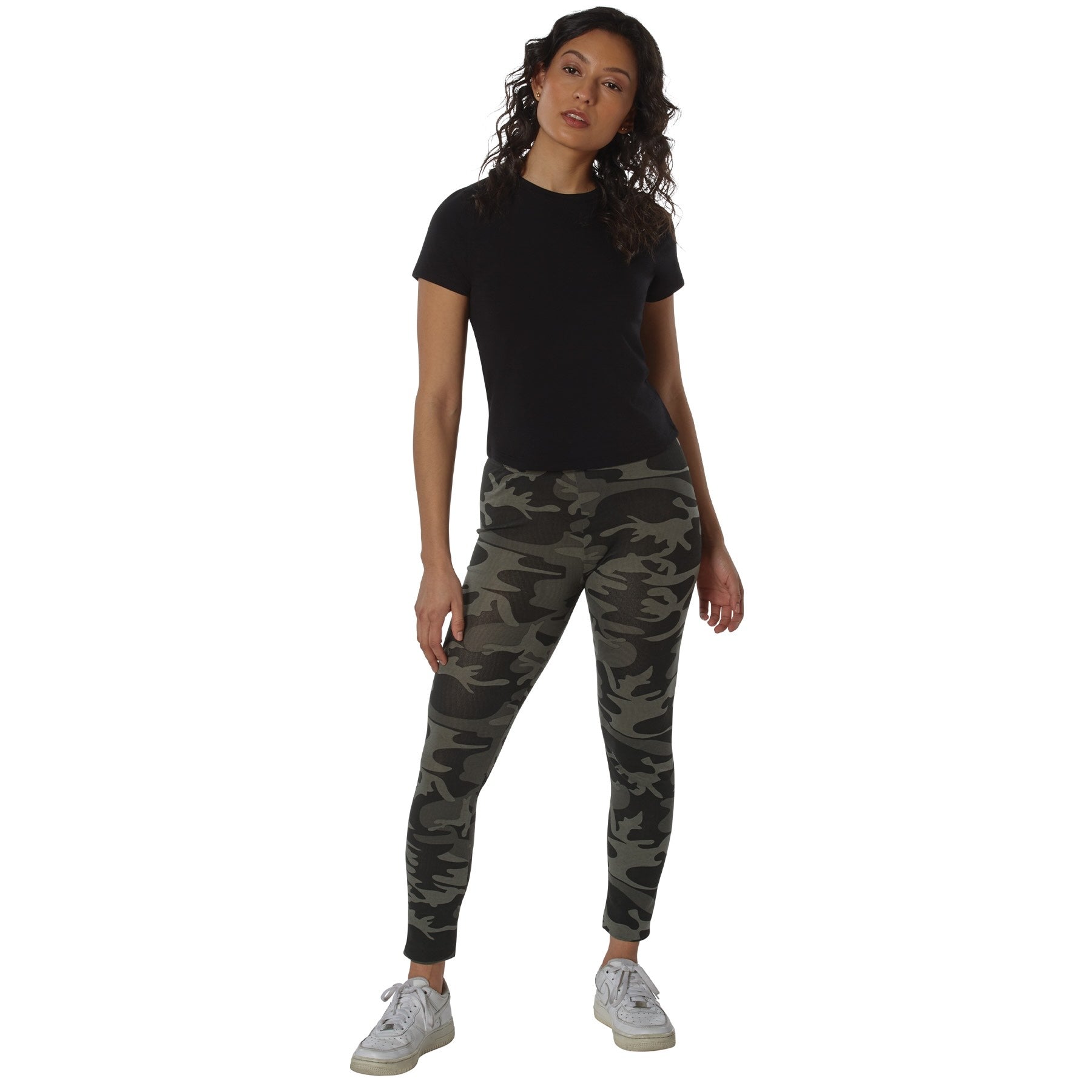 Rothco Womens Workout Performance Camo Leggings With Pockets | Tac Essentials