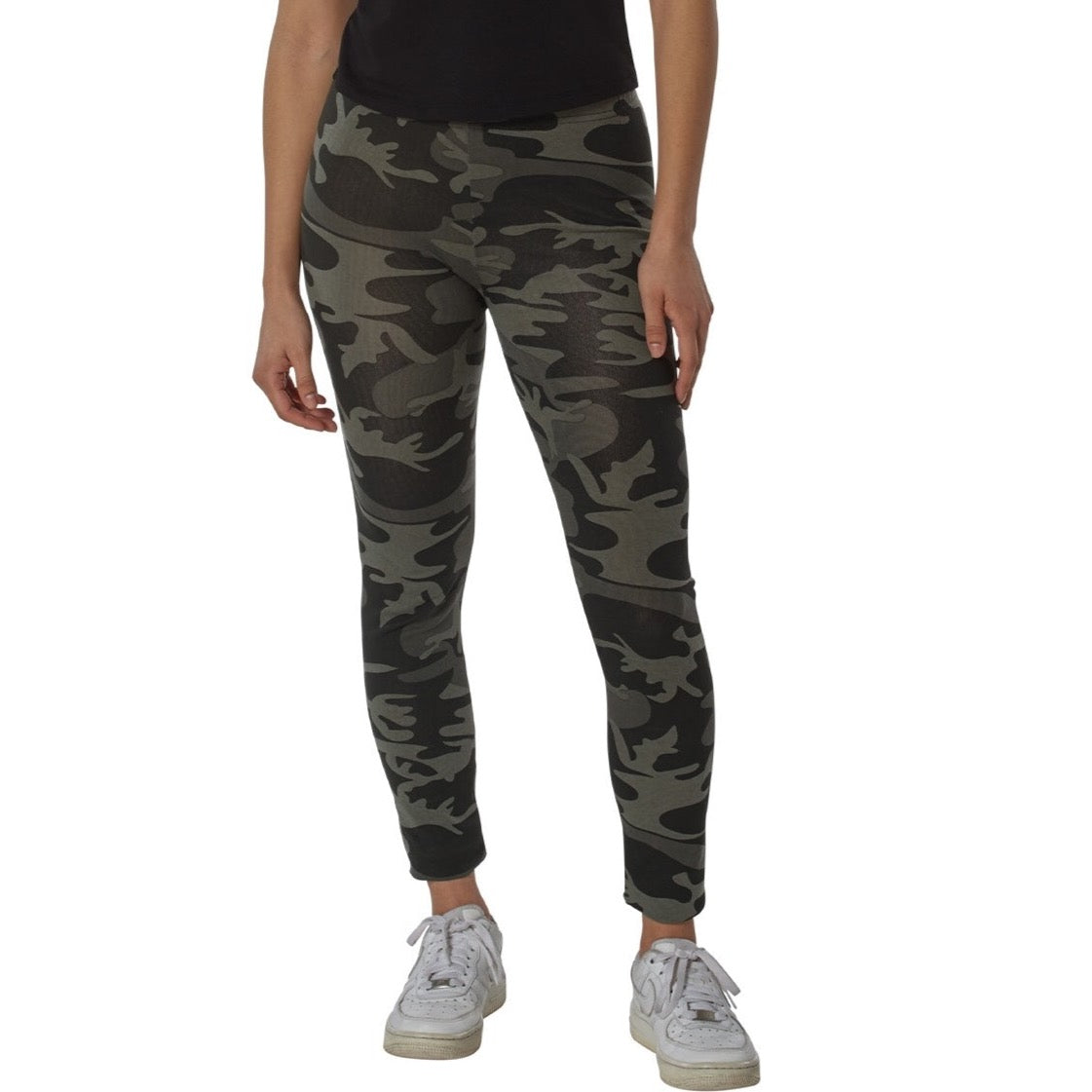 Rothco Womens Workout Performance Camo Leggings With Pockets | Tac Essentials