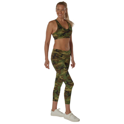 Rothco Womens Workout Performance Camo Leggings With Pockets | Tac Essentials