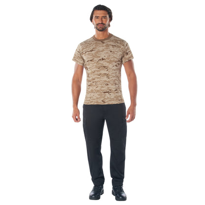 Rothco Digital Camo T-Shirt | Military-Style Camo Tee