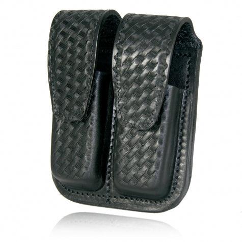 Boston Leather Double Mag Holder - 9mm/40Cal.-Tac Essentials