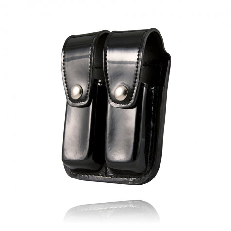 Boston Leather Double Mag Holder - 9mm/40Cal.-Tac Essentials
