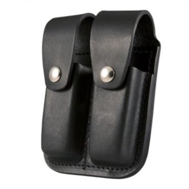 Boston Leather Double Mag Holder - 9mm/40Cal.-Tac Essentials