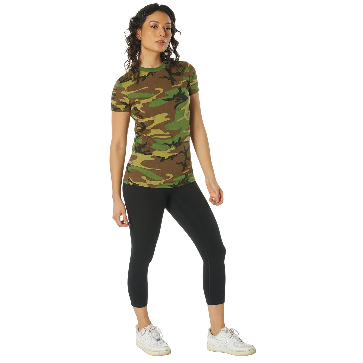 Rothco Women’s Long Length Camo T-Shirt | Camouflage Tee