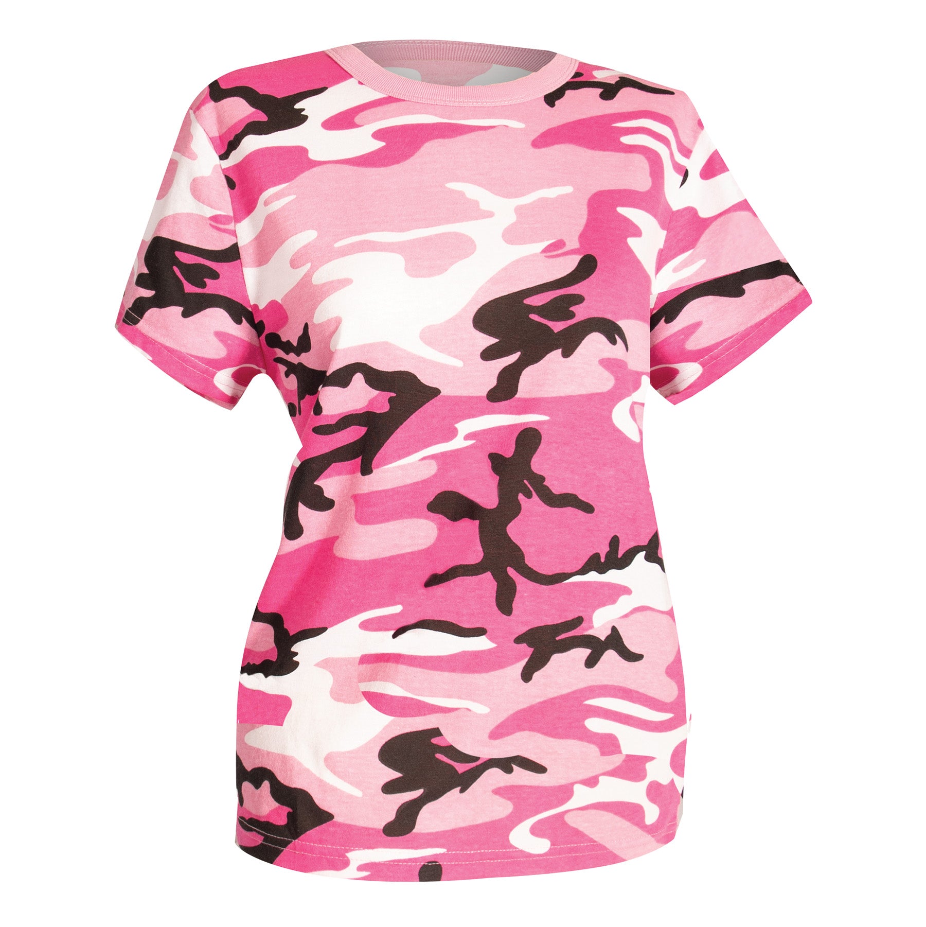 Rothco Women’s Long Length Camo T-Shirt | Camouflage Tee