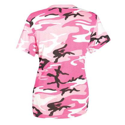 Rothco Women’s Long Length Camo T-Shirt | Camouflage Tee