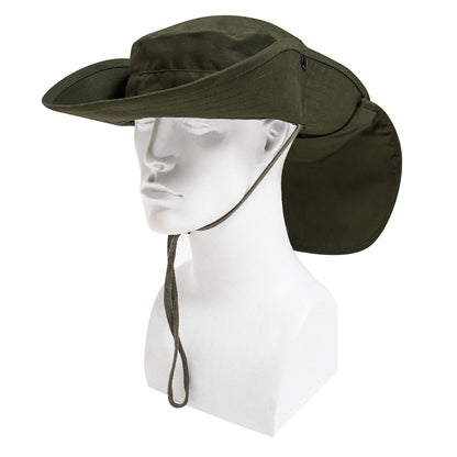 Rothco Adjustable Boonie Hat With Neck Cover