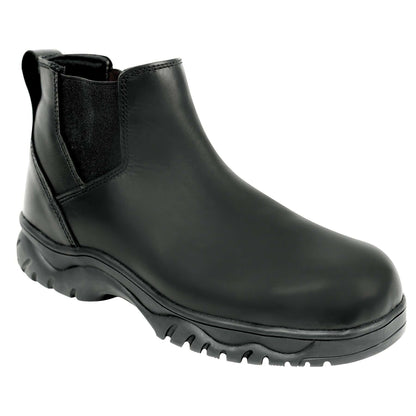 Rothco Black Chelsea Work Boots | Durable Waterproof Slip-On Boots