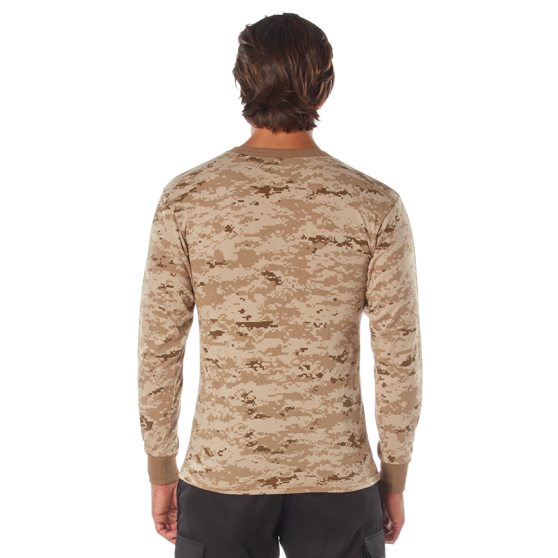 Rothco Long Sleeve Digital Camo T-Shirt | Camouflage T-Shirt