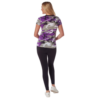 Rothco Women’s Long Length Camo T-Shirt | Camouflage Tee