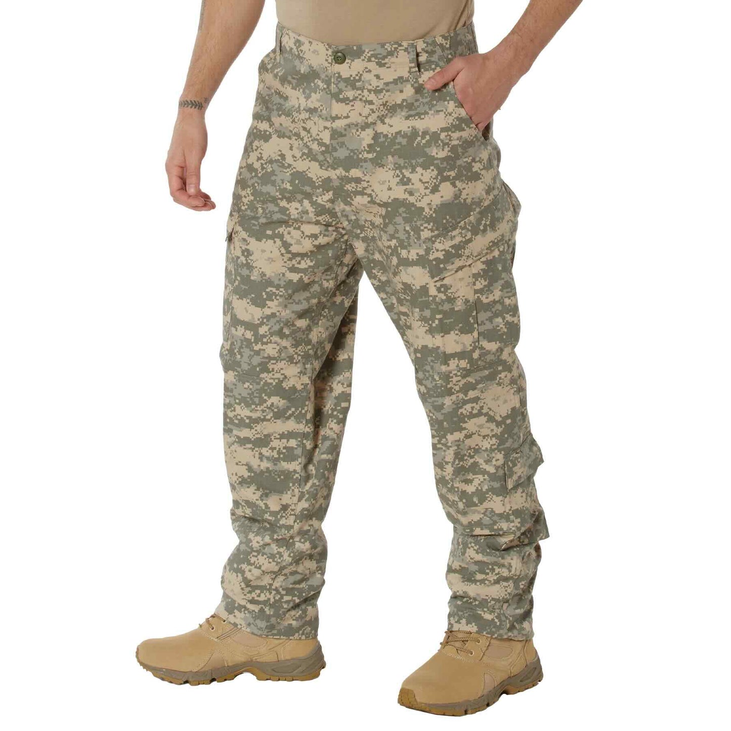 Pants - Rothco Camo Combat Uniform Pants