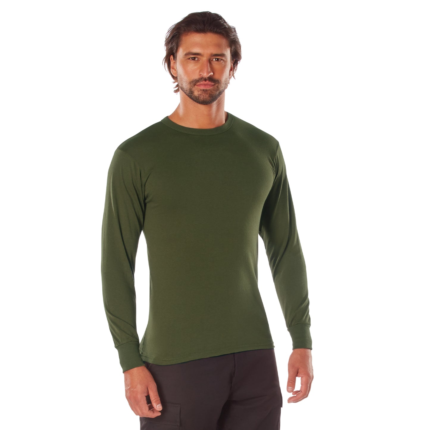 Rothco Long Sleeve Solid T-Shirt | Comfortable, Durable & Customizable