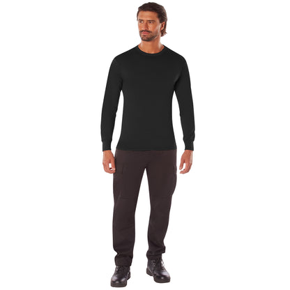 Rothco Long Sleeve Solid T-Shirt | Comfortable, Durable & Customizable