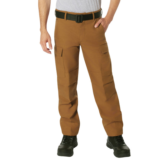 Rothco Active Flex Fleece Lined Canvas Work Pants | Warm & Durable