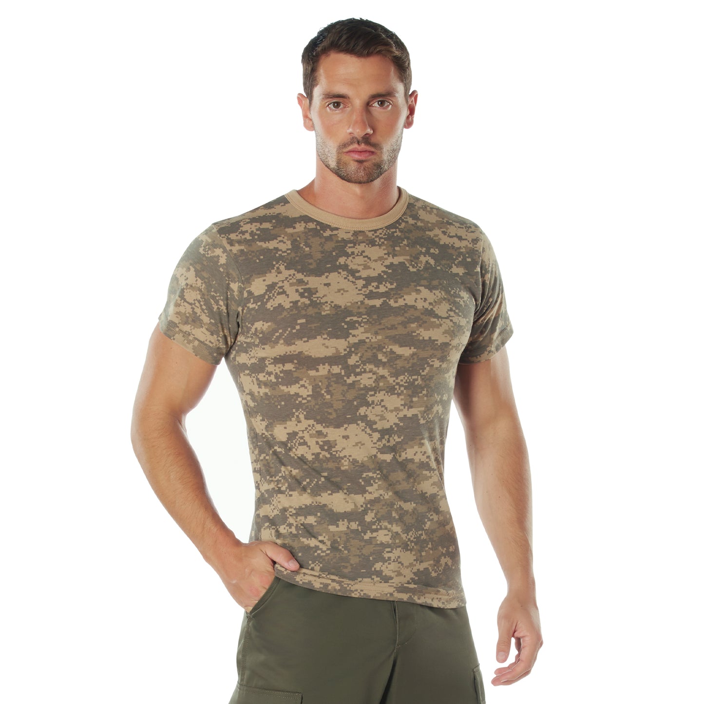 Rothco Digital Camo T-Shirt | Military-Style Camo Tee