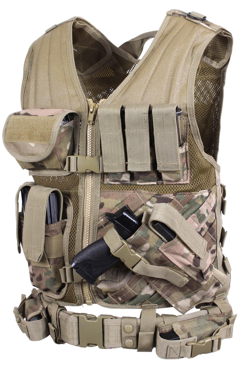 Rothco Tactical Cross Draw Vest | MOLLE Compatible